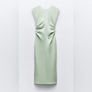 Zara Light Green Dress